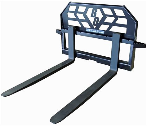 blue diamond skid steer forks|skid steer attachments for sale near me.